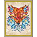 (Nicht mehr im Sortiment) Diamond Painting Set Fuchs 30х40 cm AZ-1577