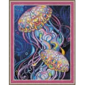 (Discontinué) Kit de peinture diamant Méduse 30х40 cm AZ-1579