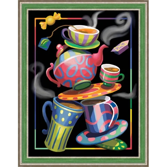 Diamond painting kit Tea Fantasy 30х40 cm AZ-1581