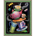 Kit de peinture diamant Tea Fantasy 30х40 cm AZ-1581