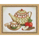 (Discontinué) Kit de peinture diamantée Thé à la cannelle 40х30 cm AZ-1429