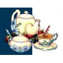 (Снят) Картина стразами "Чайная традиция"   AZ-1430