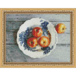 (Discontinué) Kit de peinture diamant Pommes 40х30 cm AZ-1431