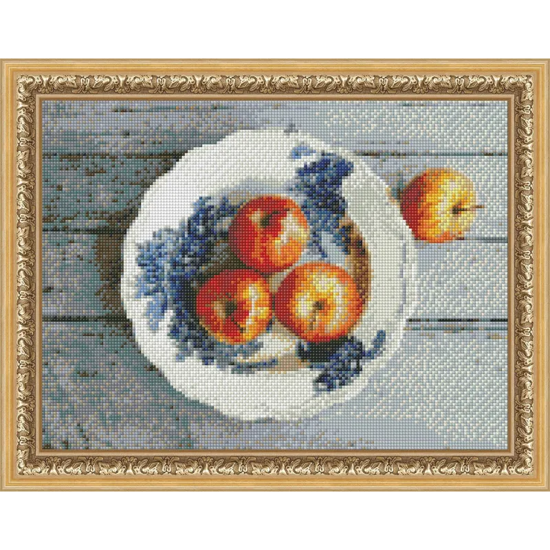 (Discontinué) Kit de peinture diamant Pommes 40х30 cm AZ-1431