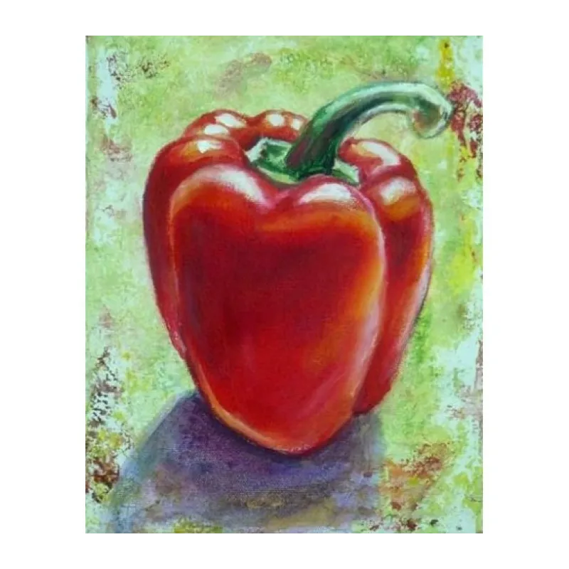(Discontinued) Diamond painting kit Red Pepper 24х30 cm AZ-1382