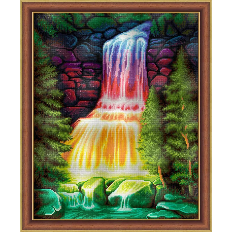 Cascade arc-en-ciel 40x50 cm AZ-1769