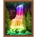 Rainbow Waterfall 40x50 cm AZ-1769