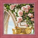 Arch and Roses 30x30 cm AZ-1678