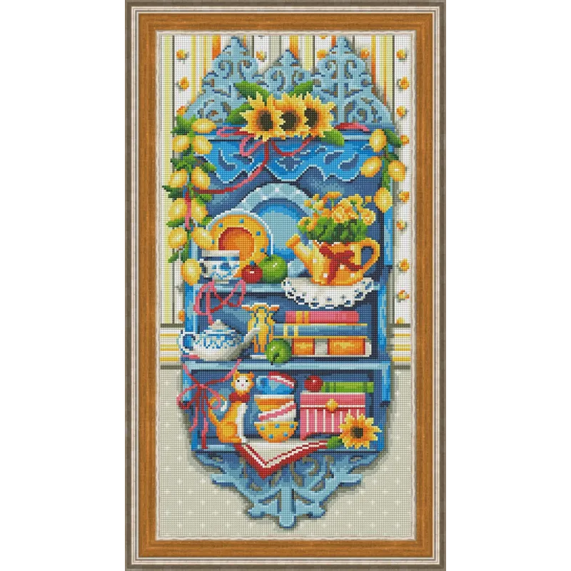 (Discontinué) Kit Diamond Painting Citrons 60х30 cm AZ-1584