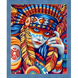 (Produit abandonné) Kit de peinture au diamant Beautiful Skvo 40х50 cm AZ-1590