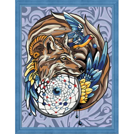 (Nicht mehr im Sortiment) Diamant-Malerei-Set Magical Amulet 30х40 cm AZ-1592