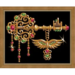 Deimantų tapybos rinkinys Key from all the Doors 30х24 cm AZ-1597