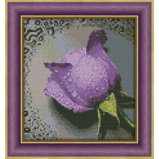 VENTE (Discontinué) Kit de peinture diamant Lilas Rose 22х24 cm AZ-16