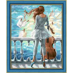 Картина Стразами Вдохновение AZ-1600