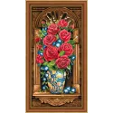 (Discontinued) Diamond Painting Kit Antique Bouquet 30х60 cm AZ-1603