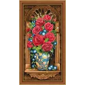 (Nicht mehr im Sortiment) Diamond Painting Kit Antiker Blumenstrauß 30х60 cm AZ-1603