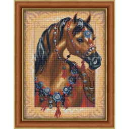 Diamond Painting Kit Arabian Horse 30х40 cm AZ-1605