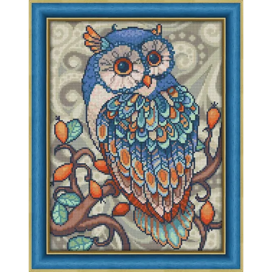 Diamond Painting Kit Owl 30х40 cm AZ-1607
