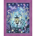 (Produit abandonné) Kit de peinture diamant Lampe mystérieuse 40х30 cm AZ-1612