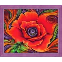 (Discontinued) Diamond painting kit Poppie 50х40cm AZ-1616