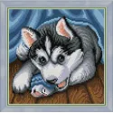 Kit de peinture diamant Husky 25х25cm AZ-1621