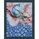 Diamant-Malset Sakura & Pfau 40x30 cm AZ-1624