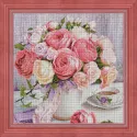 Peonies and Roses 40x40 cm AZ-1696
