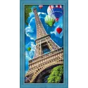 Sky Over Paris 30x60 cm AZ-1708