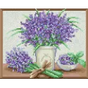 Diamant-Malerei-Set frischer Lavendel 30 x 24 cm AZ-1452