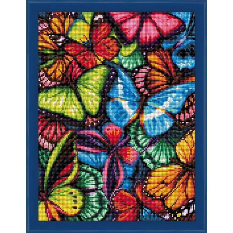 Helle Schmetterlinge 30x40 cm AZ-1725