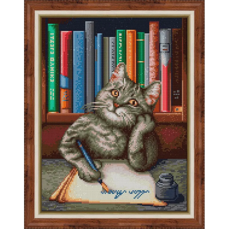 Intelligente Katze 30x40 cm AZ-1727