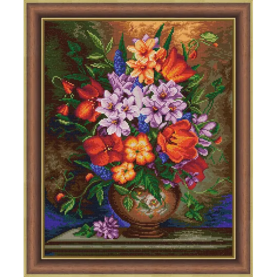 Assortiment de fleurs 40x50 cm AZ-1733