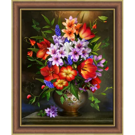 Assortiment de fleurs 40x50 cm AZ-1733