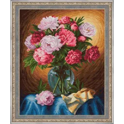 Prabangūs bijūnai 40x50 cm AZ-1734