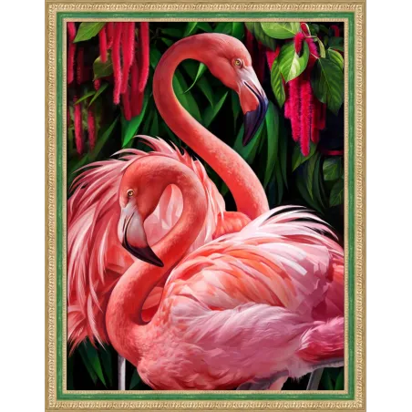 Flamingo Couple 30x40 cm AZ-1739