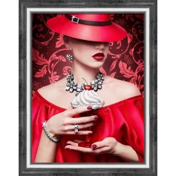 Cherry Lady 30x40 cm AZ-1793