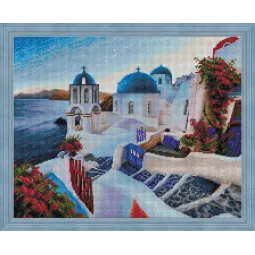 Santorini Abend 50x40 cm AZ-1803