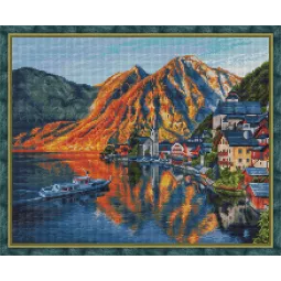 Alpine Sunset 50x40 cm AZ-1806