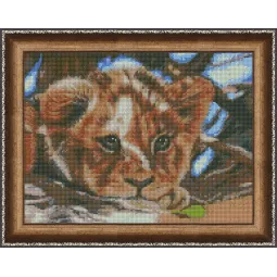 Diamond Painting Kit Little Lion 40х30 cm AZ-1524