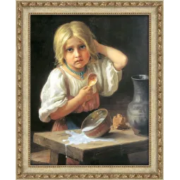 (Nicht mehr erhältlich) Diamant-Malset Verschüttete Milch 40x50 cm AZ-1529