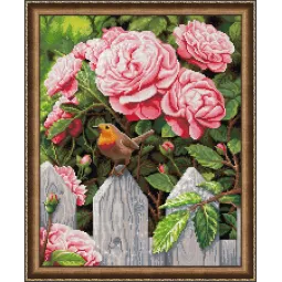 Bird in the Garden 40x50 cm AZ-1743