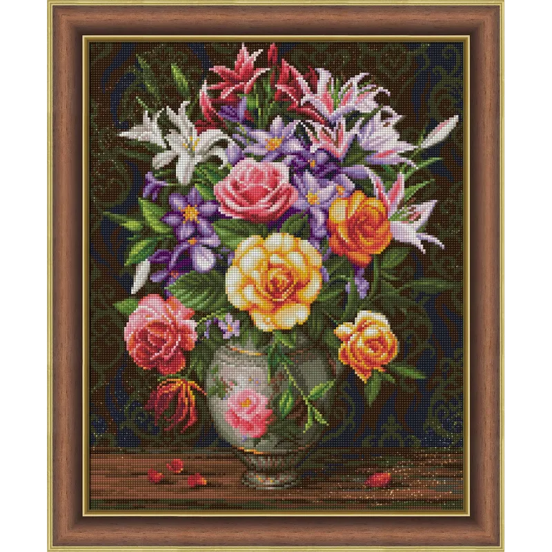 Rožės ir alyvinės 40x50 cm AZ-1744
