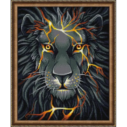 Lion de lave 40x50 cm AZ-1745