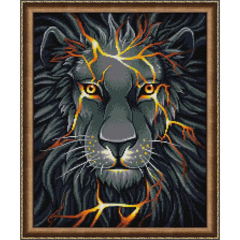 Lion de lave 40x50 cm AZ-1745