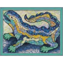 (Discontinué) Lézard style Gaudi 40x30 cm AZ-1748