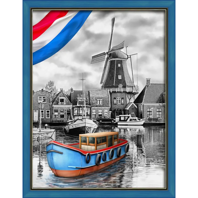 Dutch River 30x40 cm AZ-1749