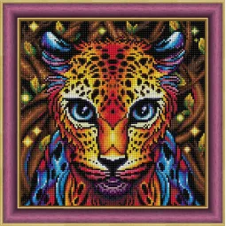 Vaivorykštės Leopardas 30x30 cm AZ-1752