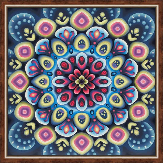 Mandala des Erfolgs 40x40 cm AZ-1755