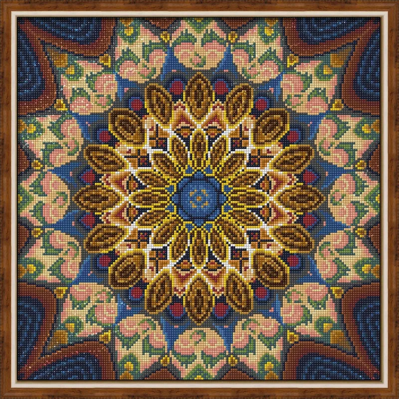 Mandala des Wohlbefindens 40x40 cm AZ-1756