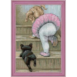 (Discontinued) Diamond Painting kit Little Friends 20х30 cm AZ-1543